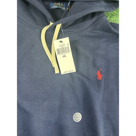 Polo Ralph Lauren Men's 2XL Fleece Drawstring Hoodie - Picture 4 of 11